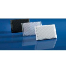 BRAND 781641 Планшет на 1536 лунок, PureGrade, среднее связывание, PS, белый, F-образное дно, 50 шт/упак
