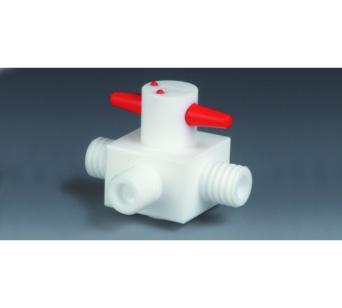 Кран трехходовой Bohlender O 4 мм, форма L, GL14, PTFE (Артикул E 686-14) Кран трехходовой Bohlender O 4 мм, форма L, GL14, PTFE (Артикул E 686-14)