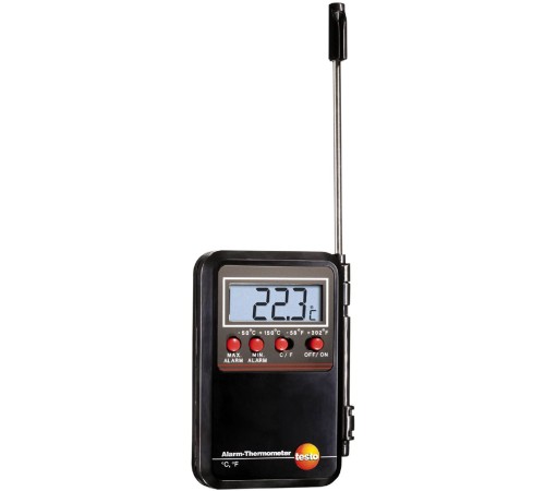 Минитермометр Testo 0900 0530 с сигналом тревоги Минитермометр Testo 0900 0530 с сигналом тревоги