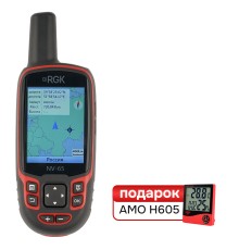 Комплект туристический навигатор RGK NV-65 и термогигрометр AMO H605